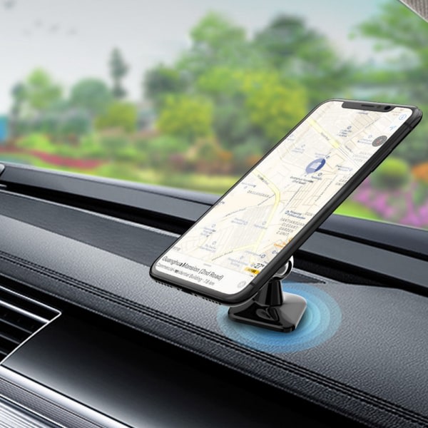 CQBB Car Magnetic 2-Pack Magnetic Phone Bilfäste för bilens instrumentbräda Biltelefonfäste för iPhone 11 Pro Max XR XS Max X 8 7 Plus