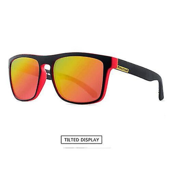 Män Sport Polariserade Solglasögon Utomhuskörning Fiske Square Coating Glasögon