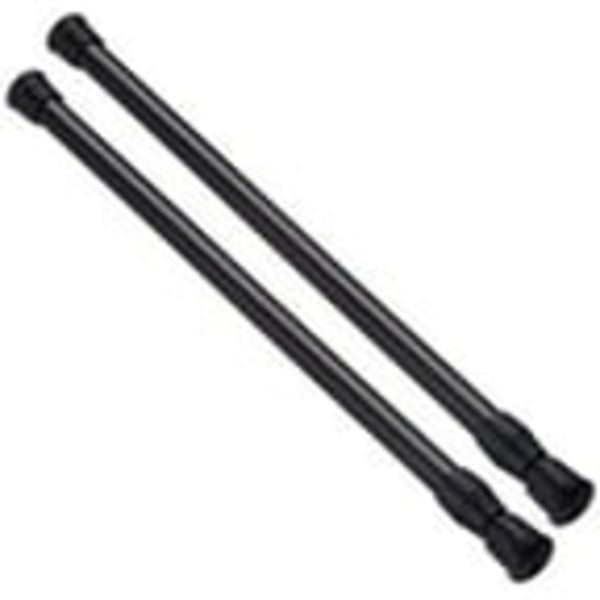 CQBB Spännstänger, 2-pack justerbara fjäderstål skåpsstänger