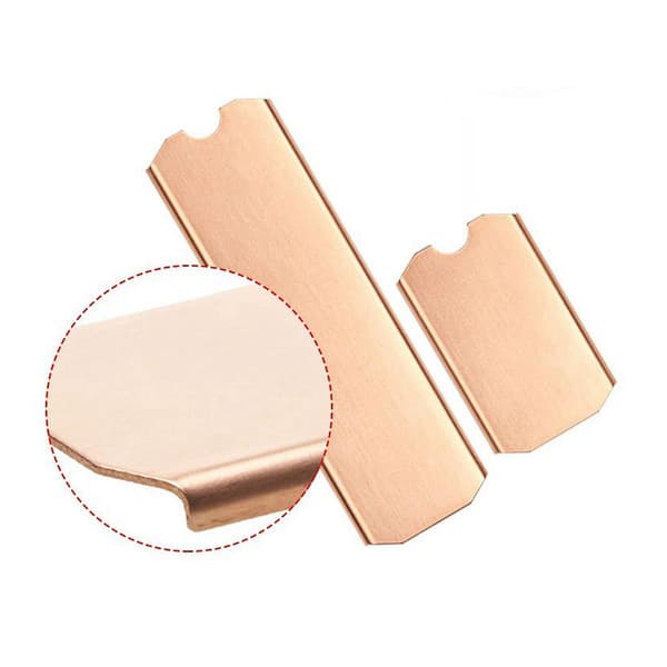 XJ-Copper M.2 Ssd Kjøleribbe Harddiskkjøler Med Termisk Solid State Disk Radiator 0.5mm For M.2 2280—max
