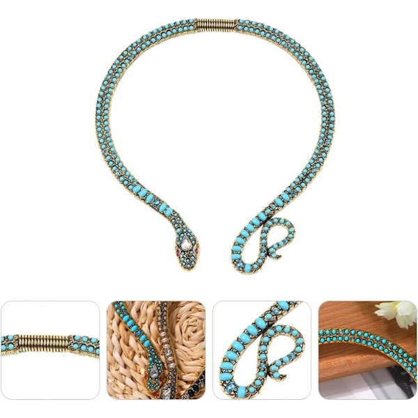 Orm Choker Halskjede Turkos Kjede Legering Choker Halskjede S