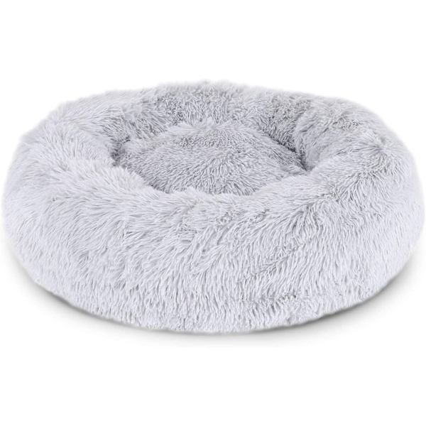 Koirapeti, Kissansänky, Pyöreä Donut-Soppi Pienille Koirien, Kissankudde, Lemmikin Rent Plyysipeti, Sisätilojen Pehmeä Mukava Söpö Tekokarva-C