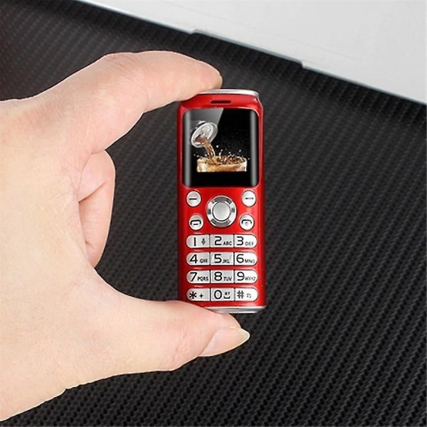 Mini mobiltelefon SATREND (svart)