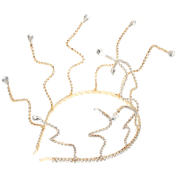 Rhinestone pannband bröllop brud pannband glänsande brud huvudbonad bröllop huvudbonad