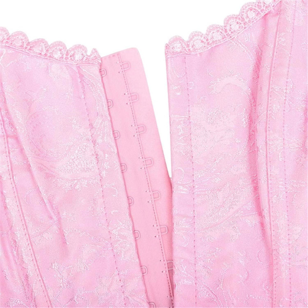 Naisten korsetit Overbust Bustier Top Gootti Sexy Olkapää Pueple 5XL Pueple 5XL