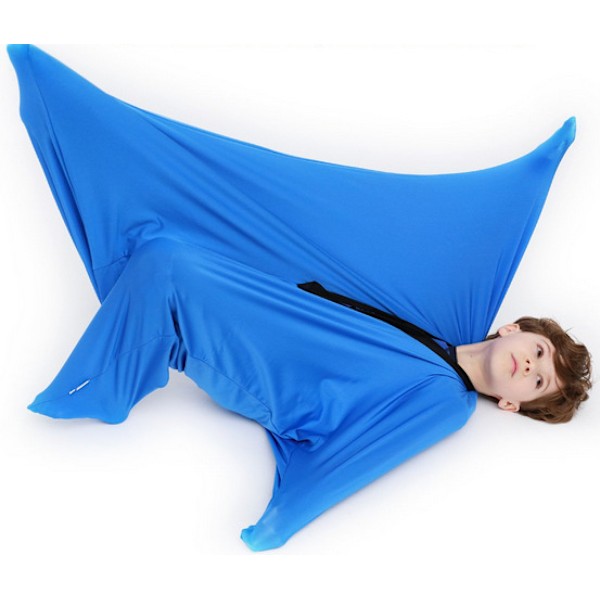 Busy Blanket Sensory Sack, Sensory Sock Stretchy Body Socks Lasten Sensory Body Sock (L koko 142*71cm)
