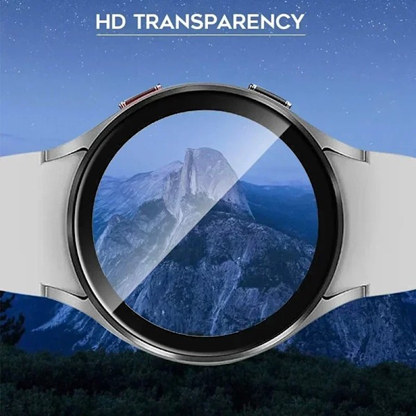 Härdat glas skärmskydd för Samsung Galaxy Watch6 5 4 40/44Mm, 1 st 15 mm