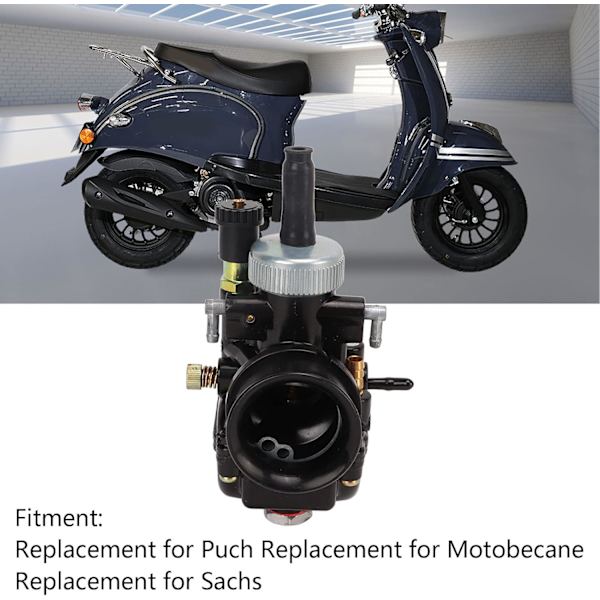 PHBG 19 mm kaasutin 2-tahti 50cc Dellorto skootteri ATV(404-083)
