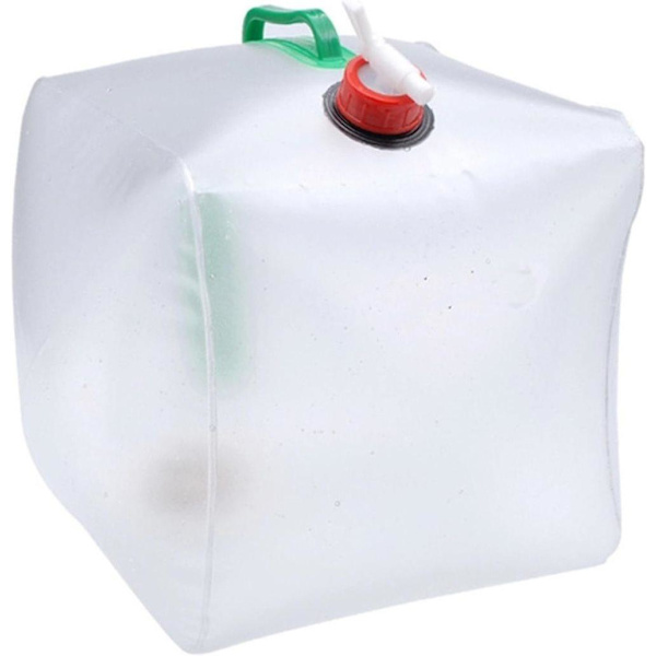20L vanndunk med kran, sammenleggbar