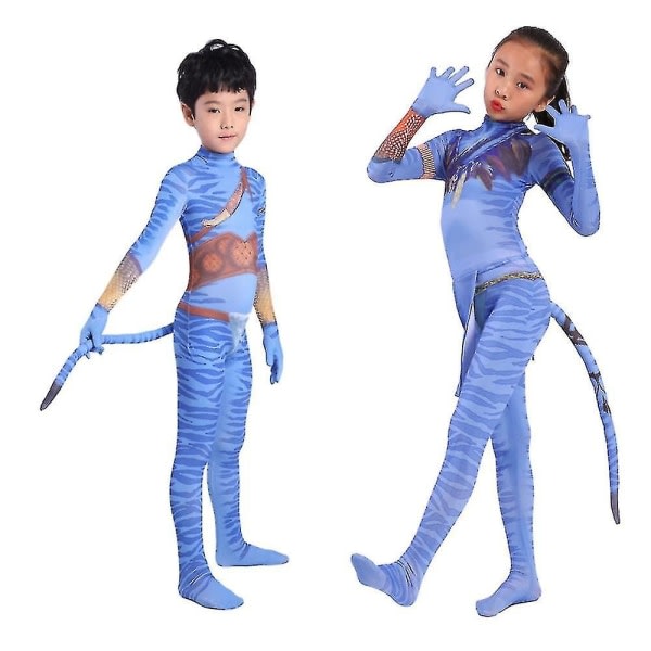 Avatar Jake Neytiri kostymbody med svans_a Boy S SQBB