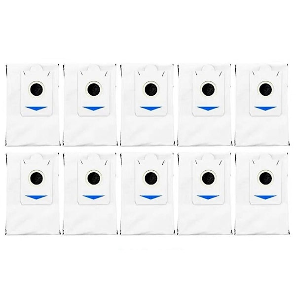 10 stk erstatningsstøvsugerposer for Deebot X2 Omni X2 Pro støvsugerdeler [DB] Som vist As Shown