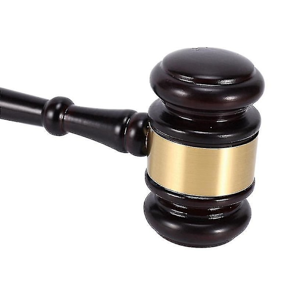 New Product Promotion! High Quality Wooden Gavel Auction Hammer with Sound Block for Lawyer Judge Auction Craft Good