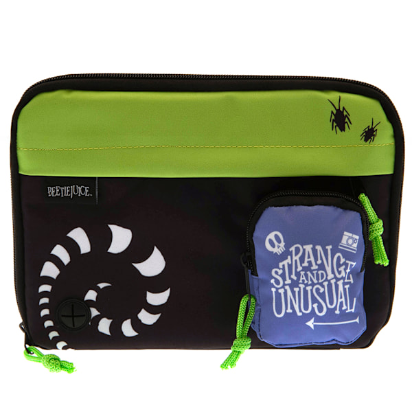 Beetlejuice tablettikotelo 2cm x 20cm x 28cm musta/vihreä/valkoinen Black/Green/White Black/Green/White 2cm x 20cm x 28cm