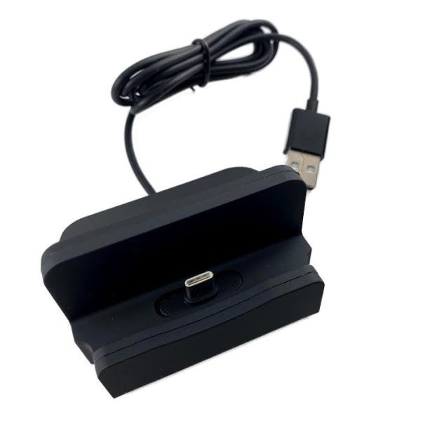 Laddställ / dockningsstation för USB-C Svart