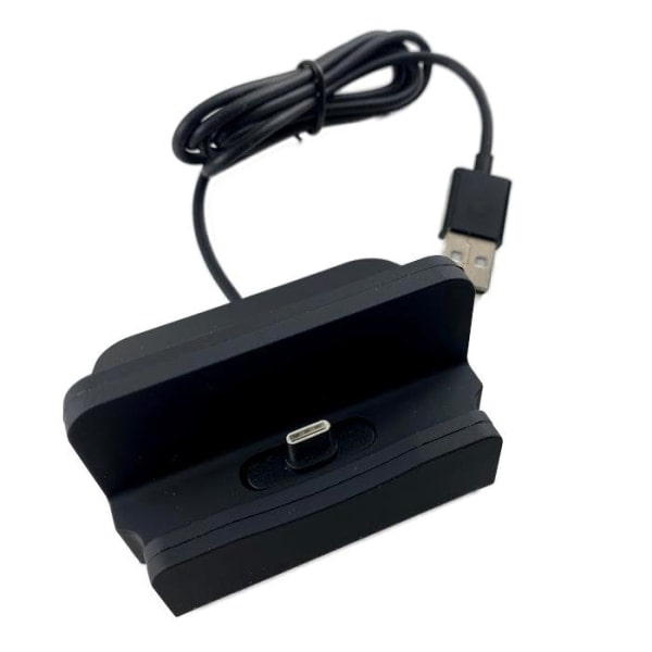 USB-C-latausteline / telakka Musta