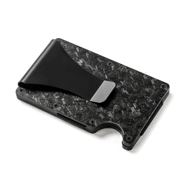 Fashion Carbon Fiber Card Holder Wallet Designer Aluminium Credit Card Holder Metal Minimalist Rfid Card Wallets Men Cardholder|card