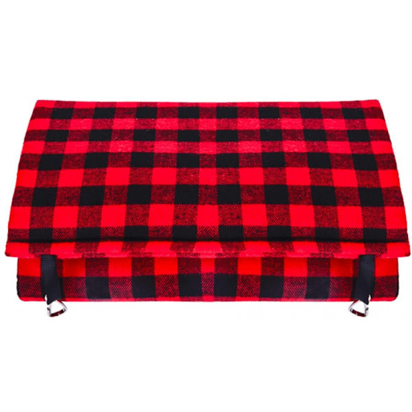 Talvinen lintuhytti riippuva - Buffalo plaid -kuvio