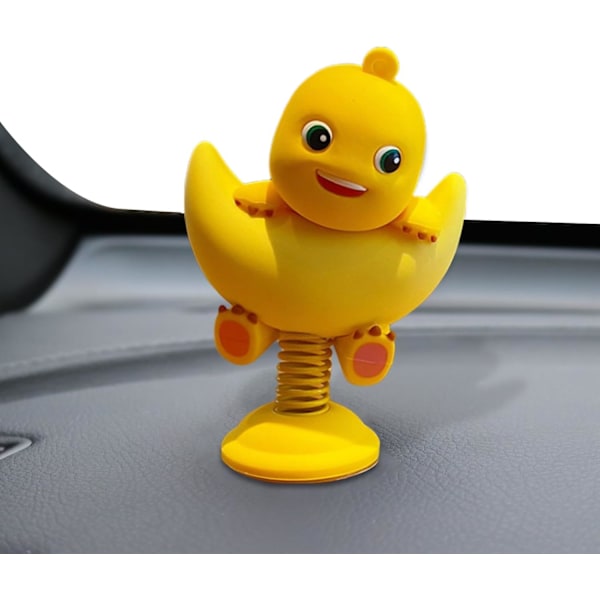 Longbaby bil docka söt bilinteriör longbaby figur instrumentbräda dekoration hemmakontor skrivbord dekoration