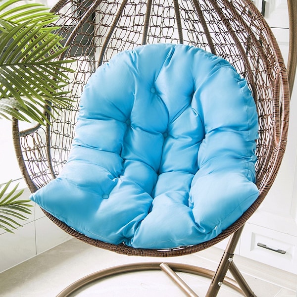 Havekurvhynde i mange farver - Aftagelig til vask - Perfekt Blå Blue Blue 80*120cm