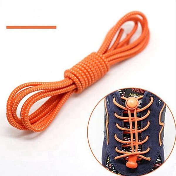 Lock Laces - Perfekt til løb - Orange