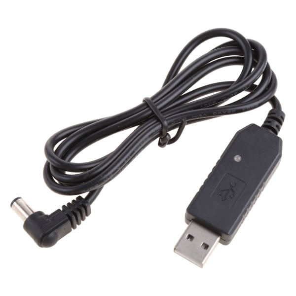 SQBB Bärbar USB laddarkabel för BaoFeng UV-5R Walkie-talkie Laddarbas Rak USB -laddningssladd Byte