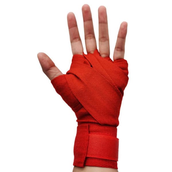2 Rullar Boxningsbandage Boxningslindor VIT 3M Vit 3M—max
