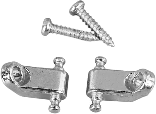 Stränghållare för elgitarr, standard rullsträngstyrningar i metall, elektrisk gitarrsträngstyrning, stränghållare (silver) Silver