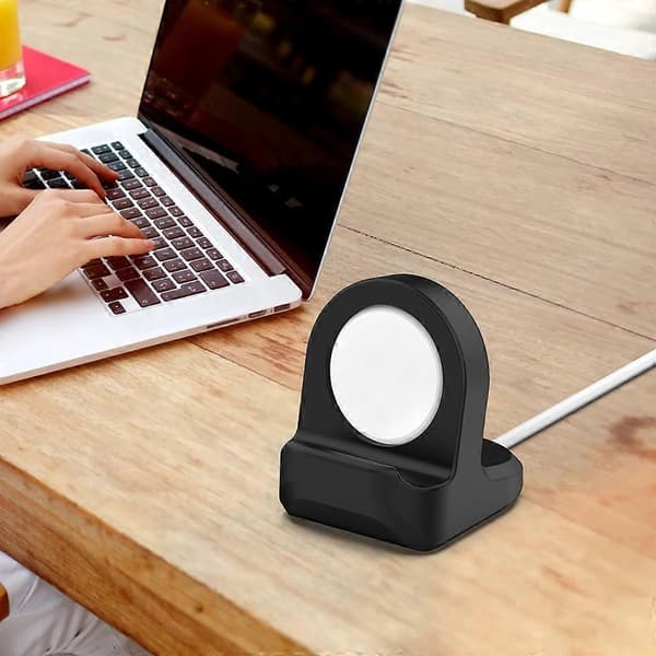 Laddningsfäste Dockningsstation Typ C Strömladdare Adapter för Pixel Smartwatch USB-port stativ vit_max
