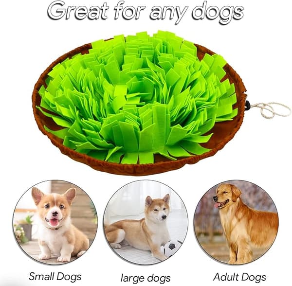 Snuffelmåtte til hunde, interaktiv måtte til kæledyr