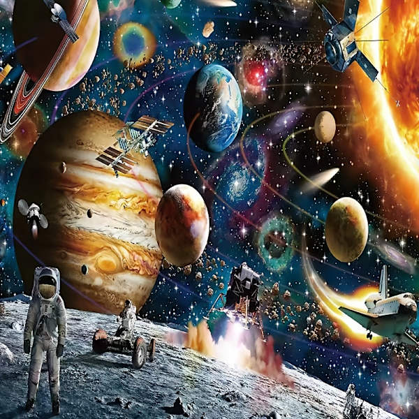 1000 Palan Eläinmaailman Puzzle - Sopii Aikuisten ja Lasten DIY-Puzzle-Leikkikaluksi, Tarjoaa Tuntikausia Hauskaa ja Rentoutumista Halloweeniin ja Jouluun