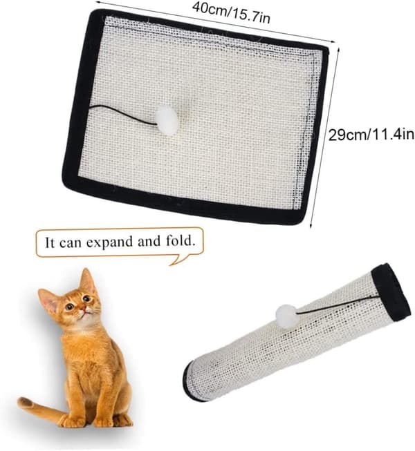 Kattklösbräda Repstol Slipning Klomatta Möbler Soffa Skyddssköld Pad (Spikmodell)