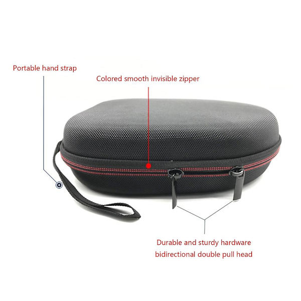 Hörlursfodral til Edifier W820nb trådløse støjreducerende hovedtelefoner Taske USB-kabler Oplader Headsetfodral Rejsetaske