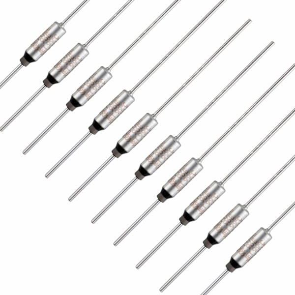 SF96E SEFUSE Termiska Säkringar - 10A 250V, 99°C Termiska Avbrott, 10-pack