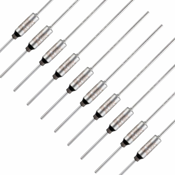 SF96E SEFUSE Termiske Sikringer - 10A 250V, 99°C Termiske Afbrydere, Pakke med 10