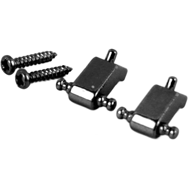 Guitar String Retainer, Tree Standard Roller String Guides Metal Elektrisk Gitarr String Guide Retainer Byte (Svart) Svart