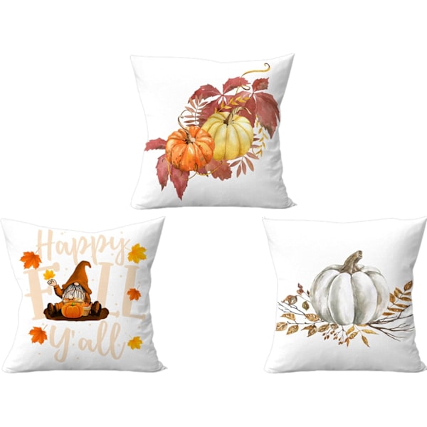 Höstkuddfodral 18x18 2-pack 2