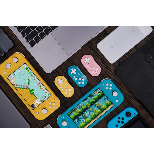 Zero 2 Bluetooth Gamepad Nyckelring Storlek Mini Controller för Yellow Yellow