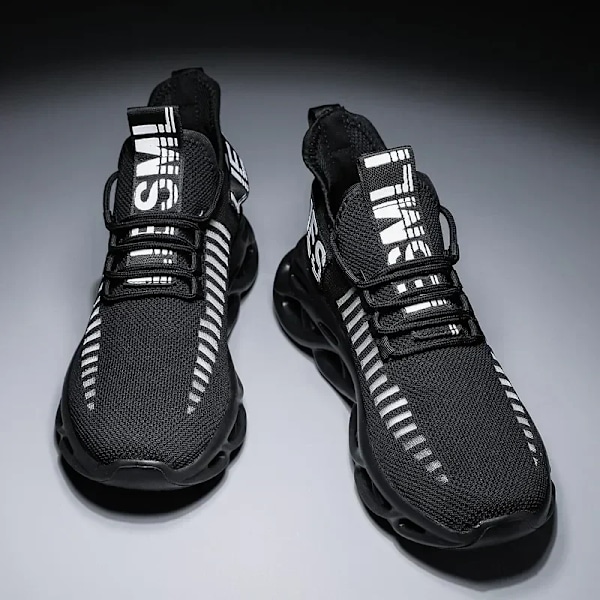 Herre Sneakersko i Befordran Casual Sportsko Luksus Herresko På Salg Originale Herresneakers Gratis Fragt Fremme Af Mænd G101-BLACK 43