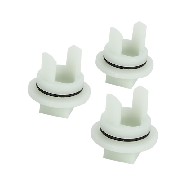 3 stk kjøttkvern deler husholdning elektrisk kjøttkvern element plast girhylse 418076 passer for Bosch BEKO [db] Hvit White