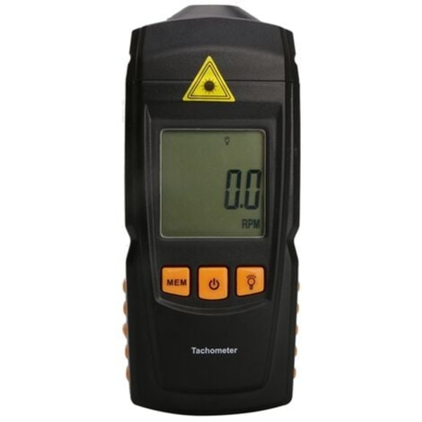 Bärbar digital laser varvräknare Beröringsfri LCD-varvräknare RPM-mätare RPM-detektor Brett mätområde 2,5-99999 RPM