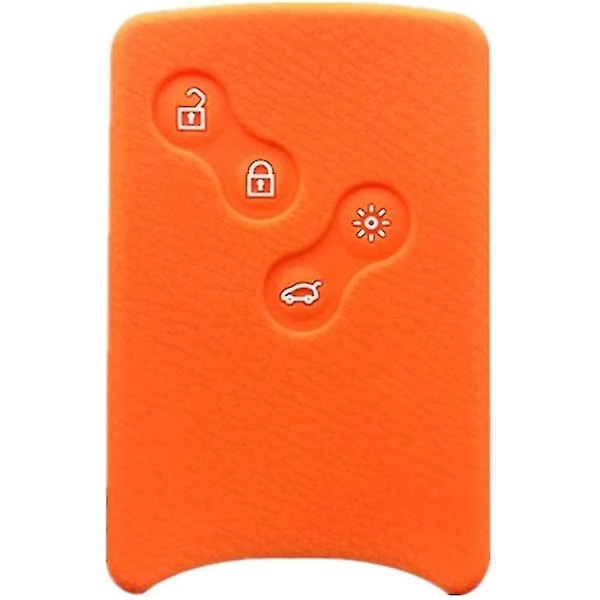 Case För Renault Case 4-nyckels Smart Key Case, orange, Case