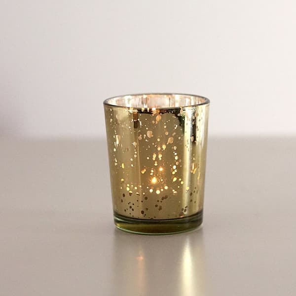 Lysestake Kopp Stjernehimmel Glass Lysestake RØD_ma Red