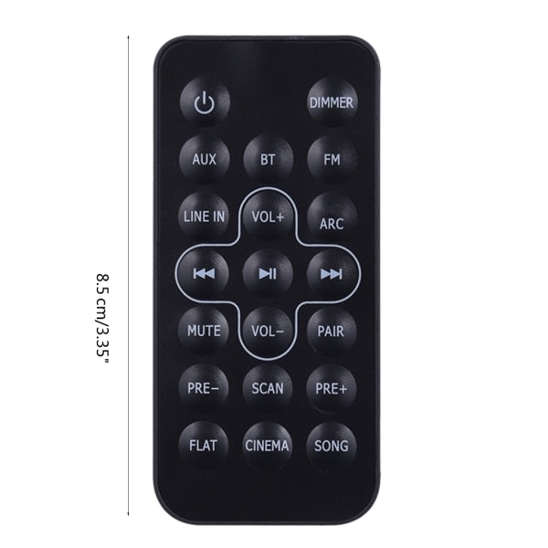 Fjernkontroll erstatning for STV202CN SB450 harmankardon SB20 Soundbar System Controller Komfortabel følelse SQBB