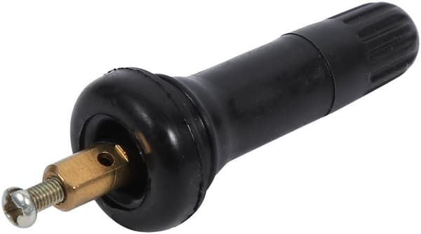 Keenso Däckventilstjälkar, 8 st gummidäck trycksmätare sensor ventilstammar TPMS Schrader ventil stam däck ventil stam knapp in typ