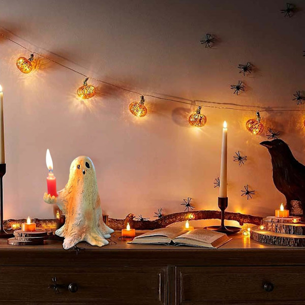 Haamu-patsas koristeeksi | Ihastuttavat hartsi-halloween-rekvisiitat kerrostetuille tarjottimille C