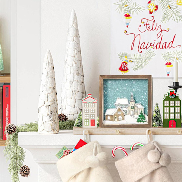 Metallstansar och stämpelset 2024 | transparent julstämpel för DIY, födelsedagar, scrapbooking och hantverk | stansmallar nyheter 2024 (set 2) Set 2