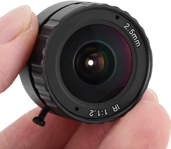 High Definition 3MP CCTV Fastfokus Linse, 2.5mm CS Mount Kamera