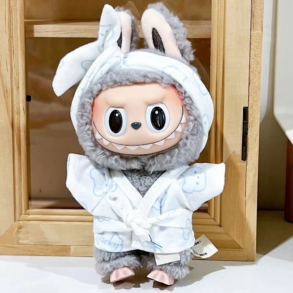 /NC/nya Labubu Vaatteet Luksus 17cm Designer-merkit Bubble Mart Labubu Vinyyli Nukke Tarvikkeet Puku Nukkevaatteet #1