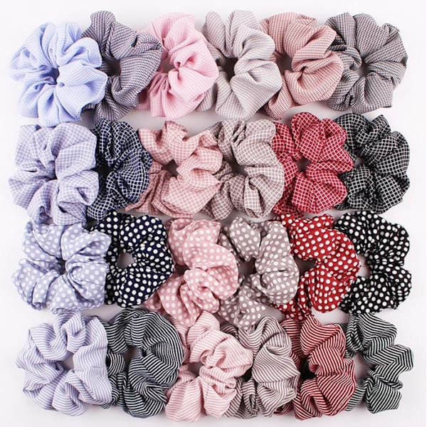 24 st Hårtofsar, Hårband, Håraccessoarer, Rockabilly—max
