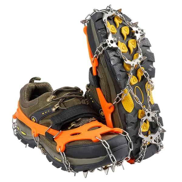 19 Tooth Mountain Boots Stegjärn i rostfritt stål - Orange, L